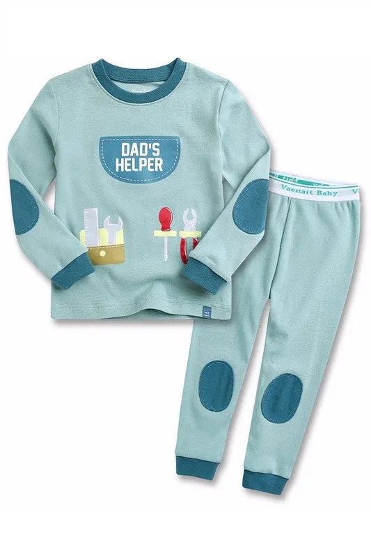 Daddy Helper Long Sleeve Pajama