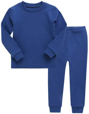 Daily Blue Long Sleeve Pajama