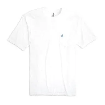 Dale 2.0 Pocket T-Shirt in White by Johnnie-O