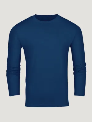 Dark Cobalt Long Sleeve Crew Neck