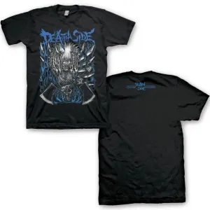 Death Side Blue Flame Mens T-Shirt