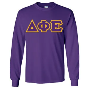 Delta Phi Epsilon Long-Sleeve Shirt - G240 - TWILL