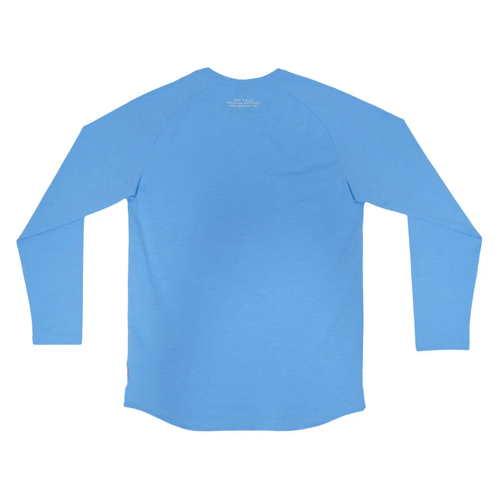 Diamond Tech Youth Long Sleeve - Cotton Candy Blue