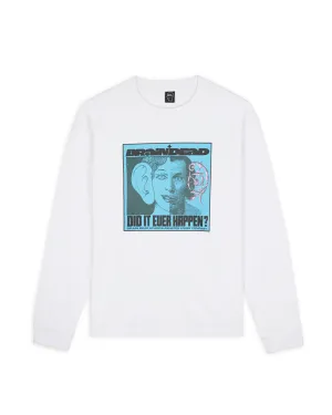 Did It Ever Happen L/S Tee, White