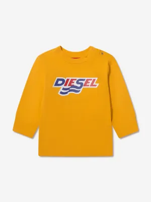 Diesel Baby Boys Long Sleeve Logo T-Shirt