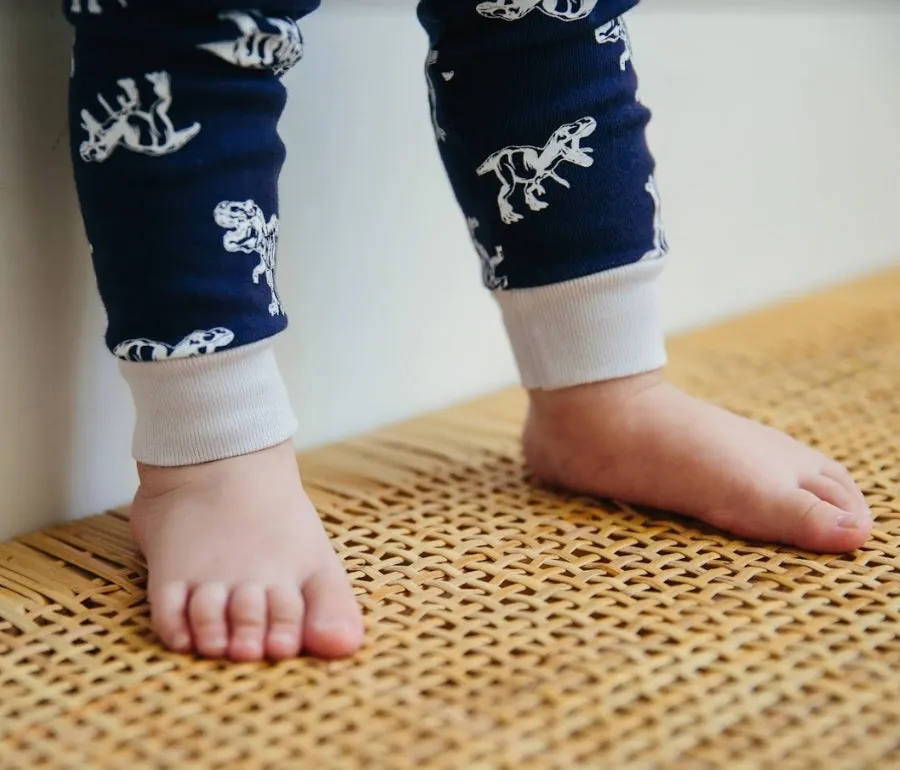 Dino Hunter Navy Long Sleeve Pajama