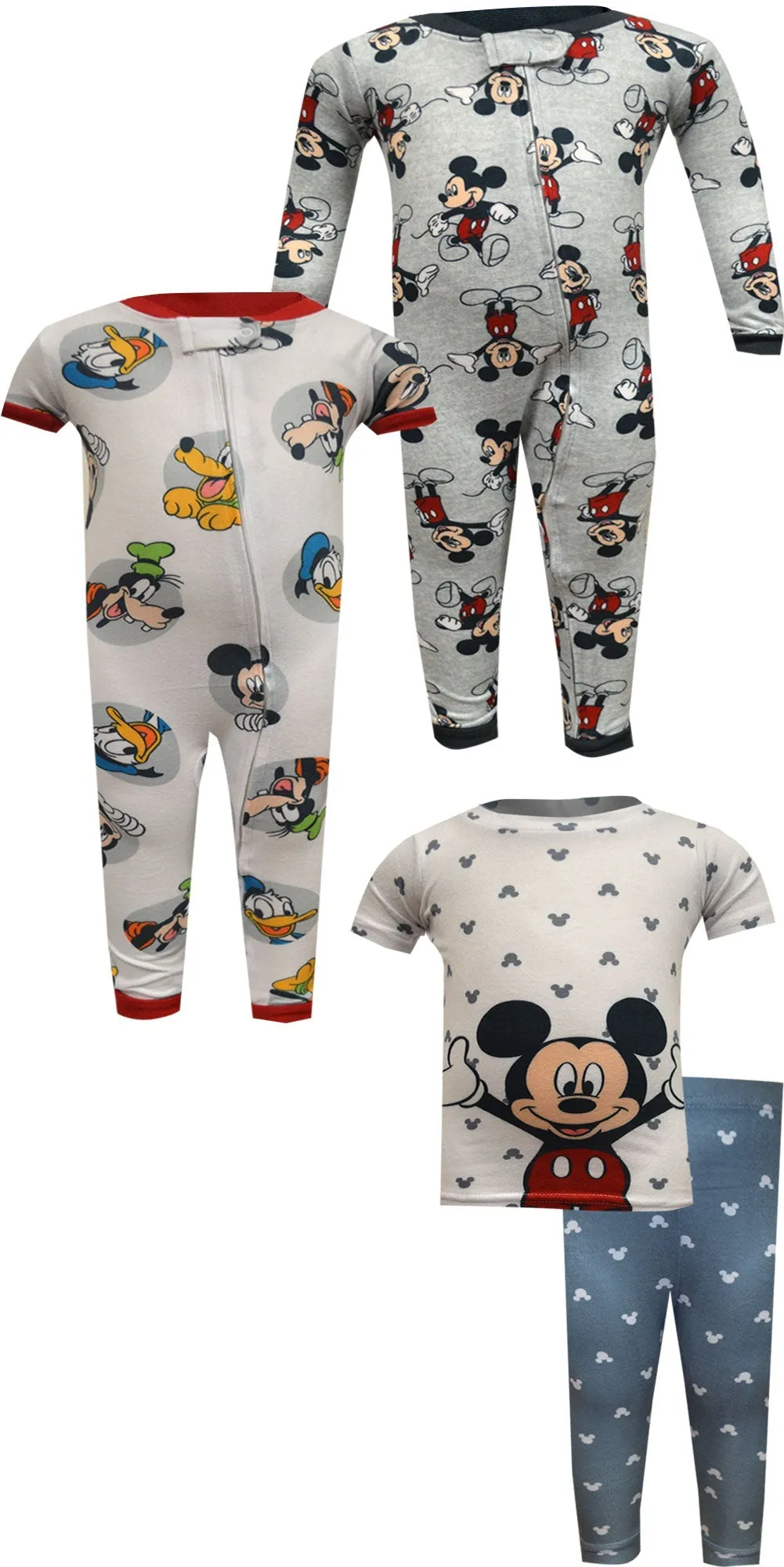 Disney Mickey Mouse 3 Pair Baby Pajama