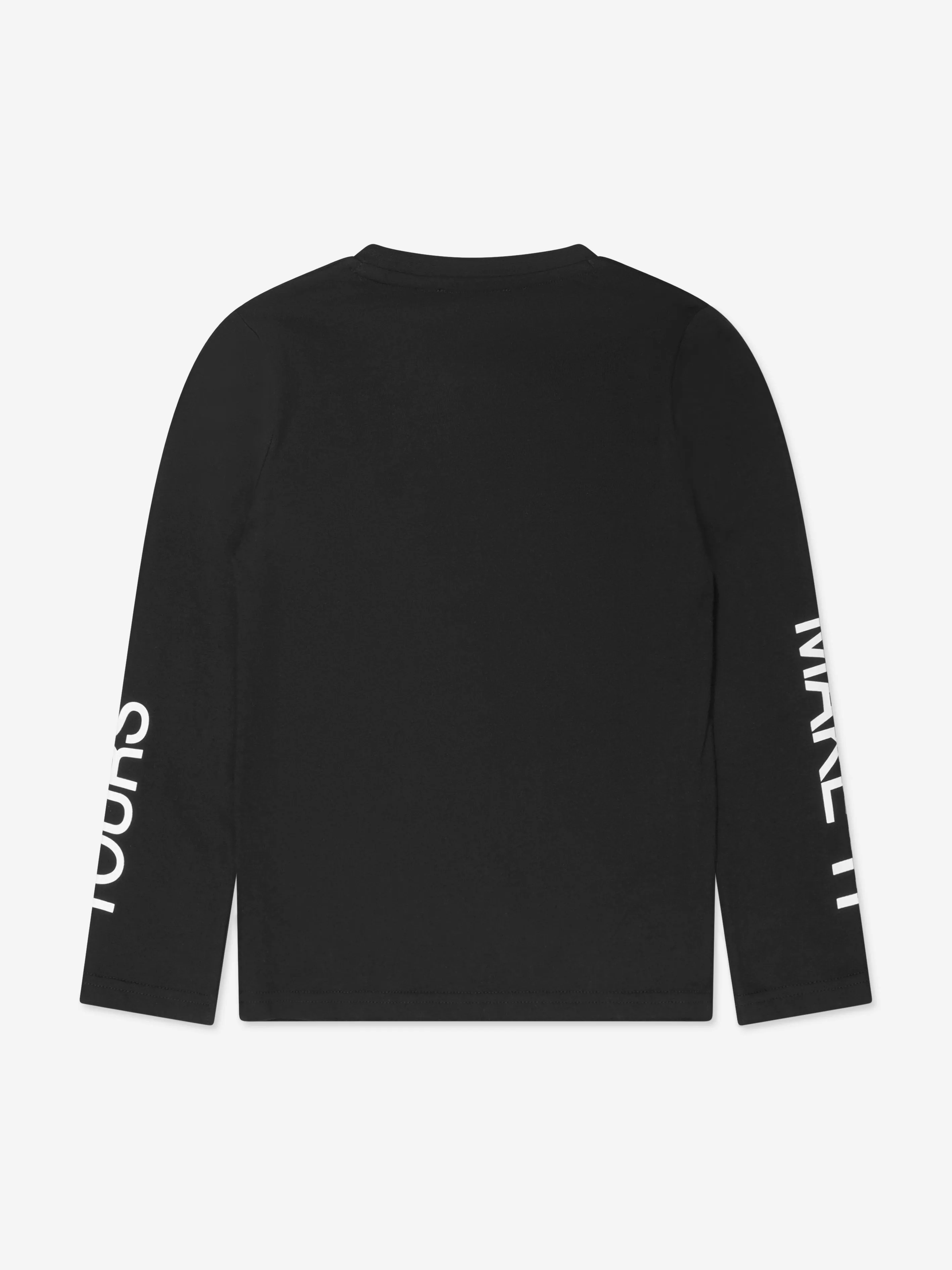 DKNY Kids Long Sleeve T-Shirt in Black