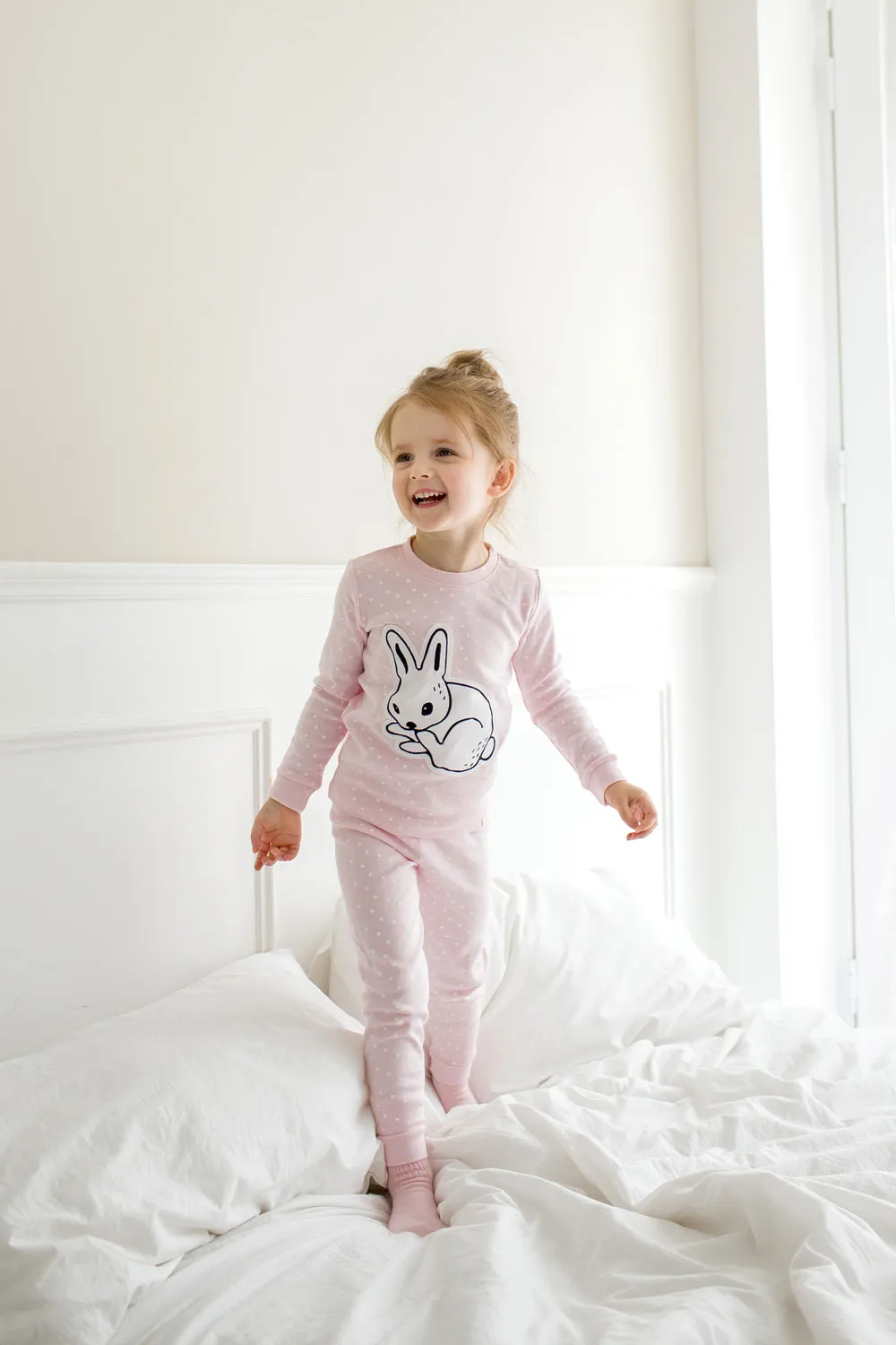 Drawing Rabbit Long Sleeve Pajama