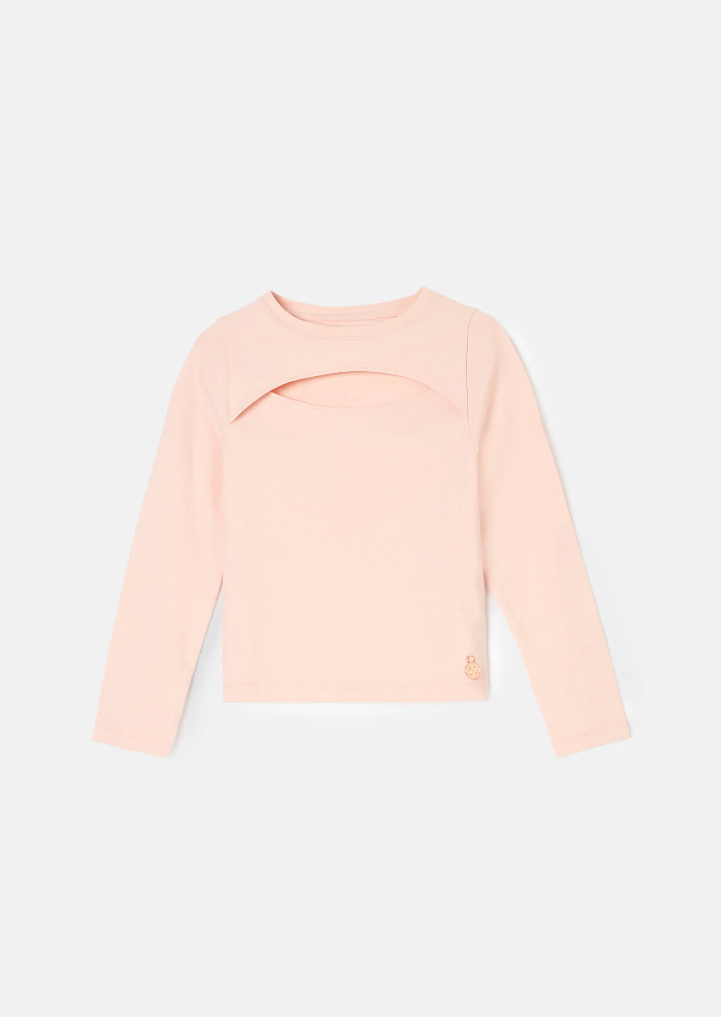 Elle Pink Long Sleeve Layered T