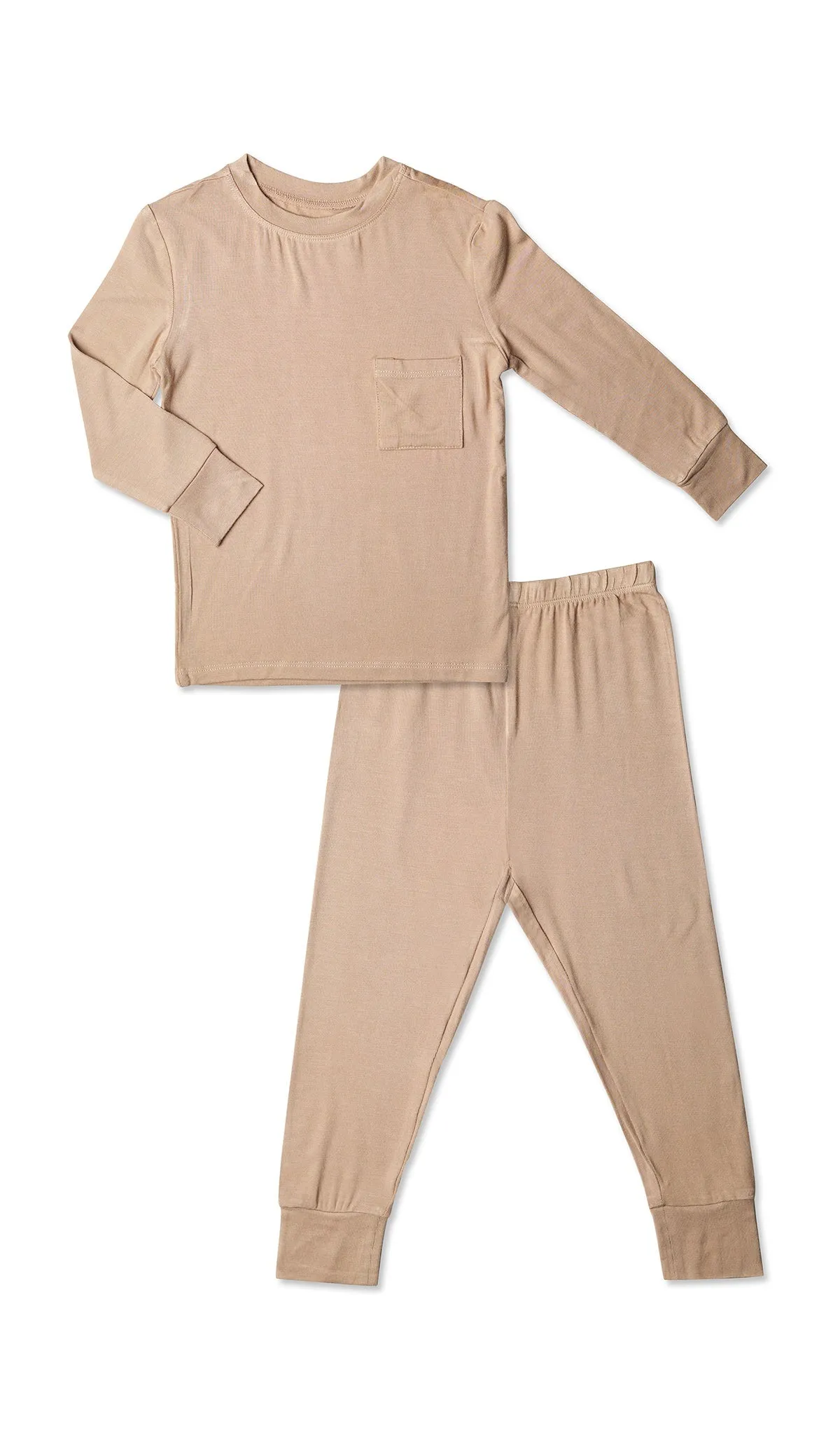 Emerson Baby 2 Piece Pant PJ - Latte