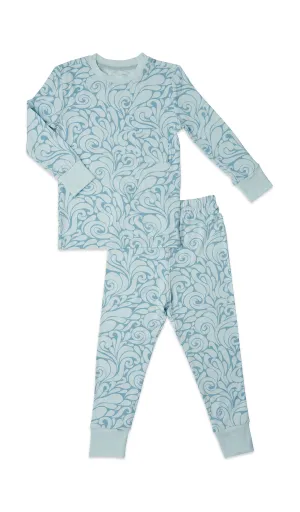 Emerson Kids 2 Piece Pant PJ - Waves