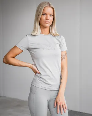 Fager Ida Short Sleeve T-Shirt Light Grey