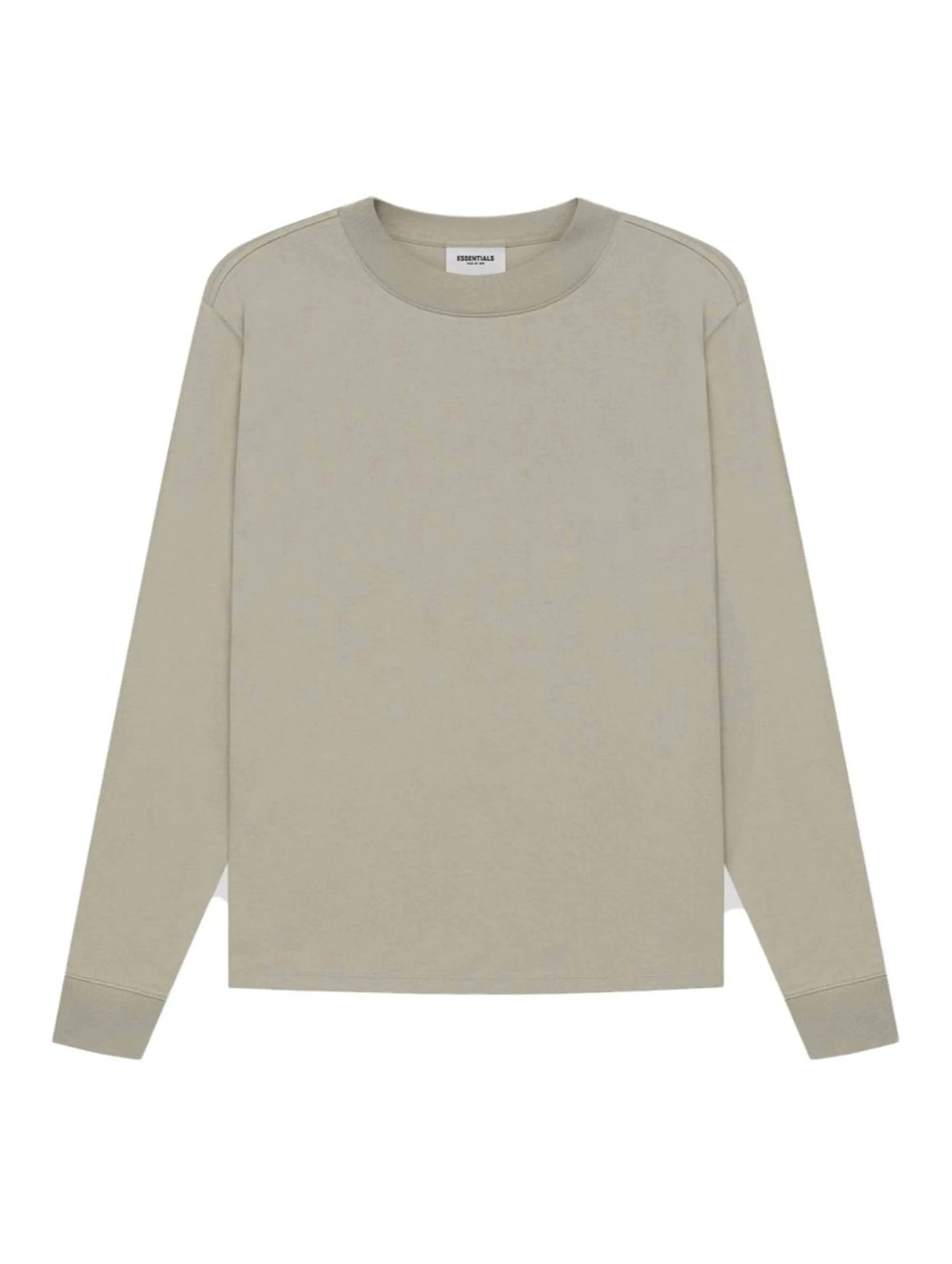 Fear of God Essentials Long Sleeve T-Shirt Moss/Goat [SS21]