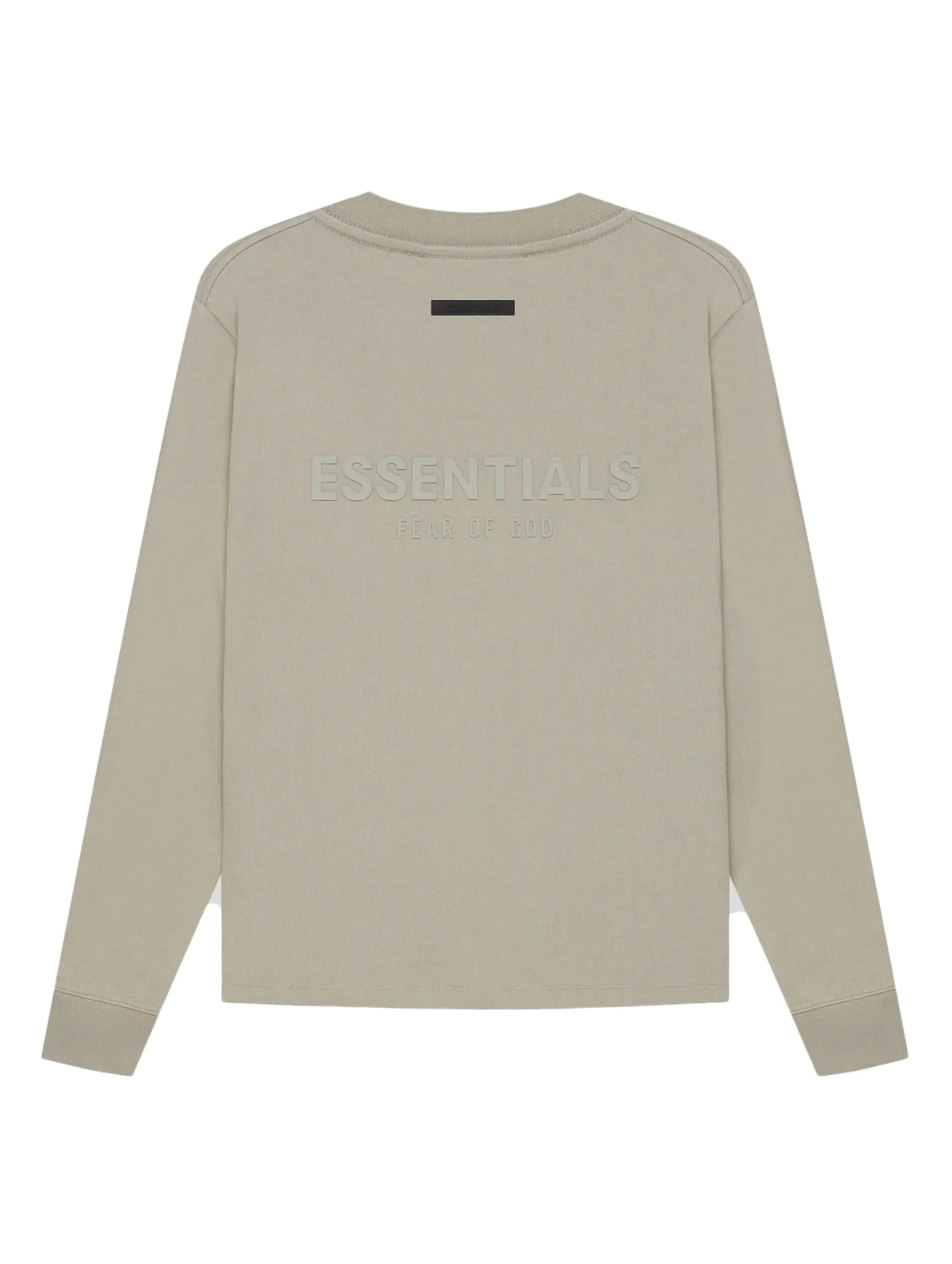 Fear of God Essentials Long Sleeve T-Shirt Moss/Goat [SS21]