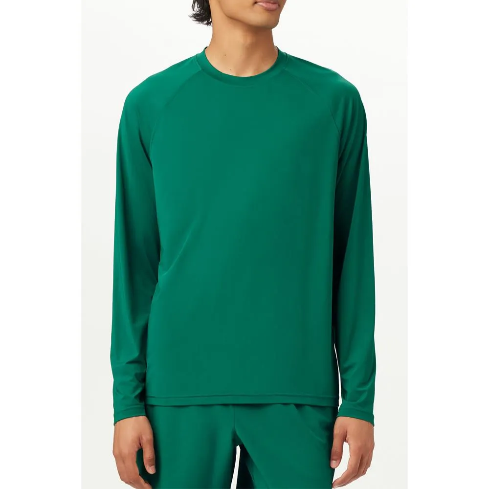 Fila Men's Essentials UV Blocker Long Sleeve - Green Jacket