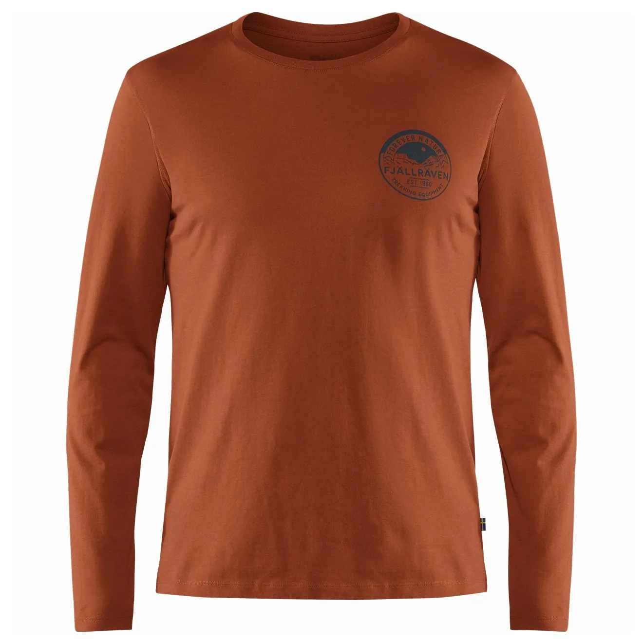 Fjallraven Forever Nature Badge LS T-Shirt Autumn Leaf