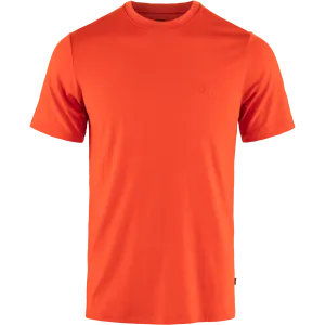 Fjällräven Men&#x27;s Abisko Wool Short Sleeve Flame Orange | Buy Fjällräven Men&#x27;s Abisko Wool Short Sleeve Flame Orange here | Outnorth