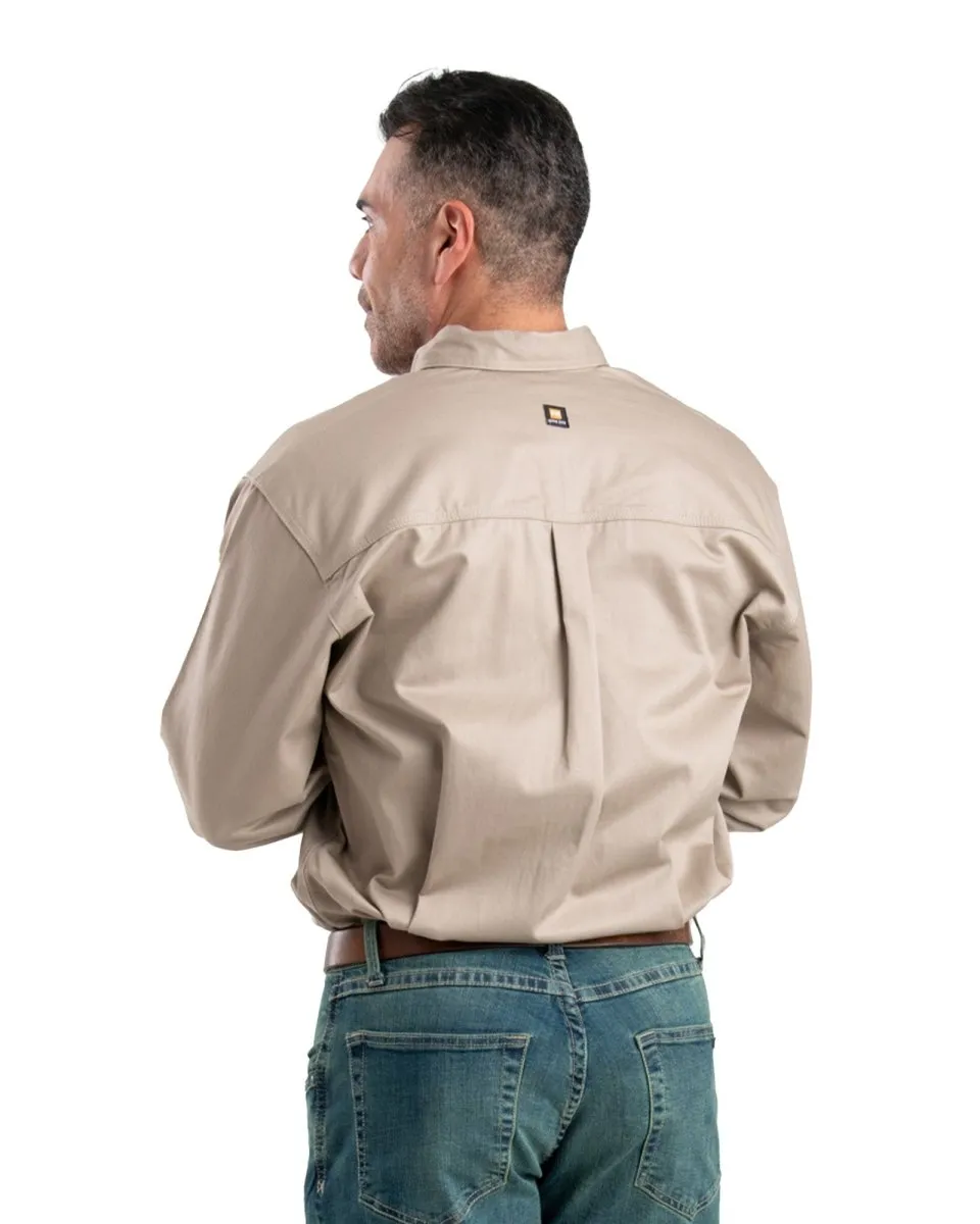 Flame Resistant Button Down Long Sleeve Work Shirt