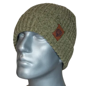 FM43 Wooly Head Ribbed Knit Beanie (New Fall 2024)