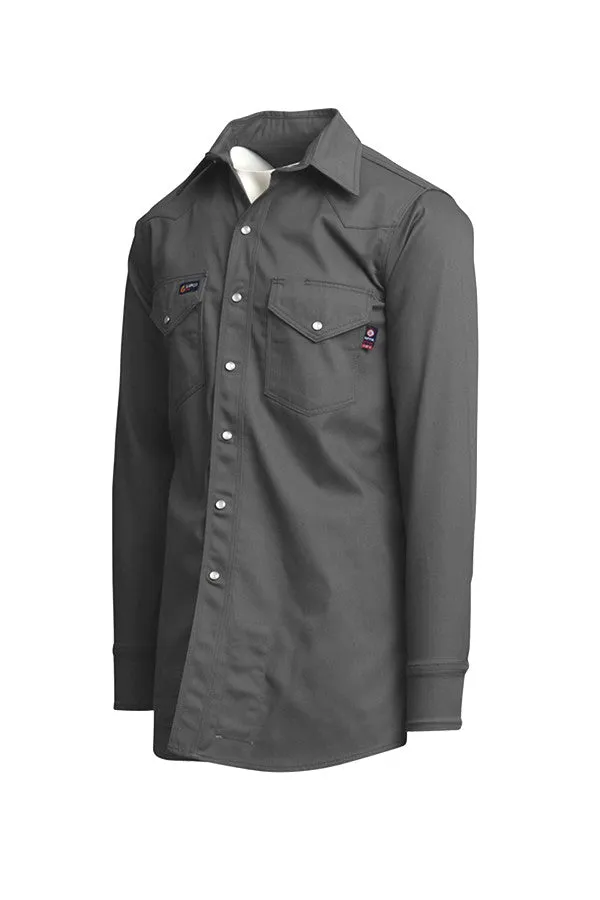 FR Western Shirt | 7oz. 100% Cotton | Gray