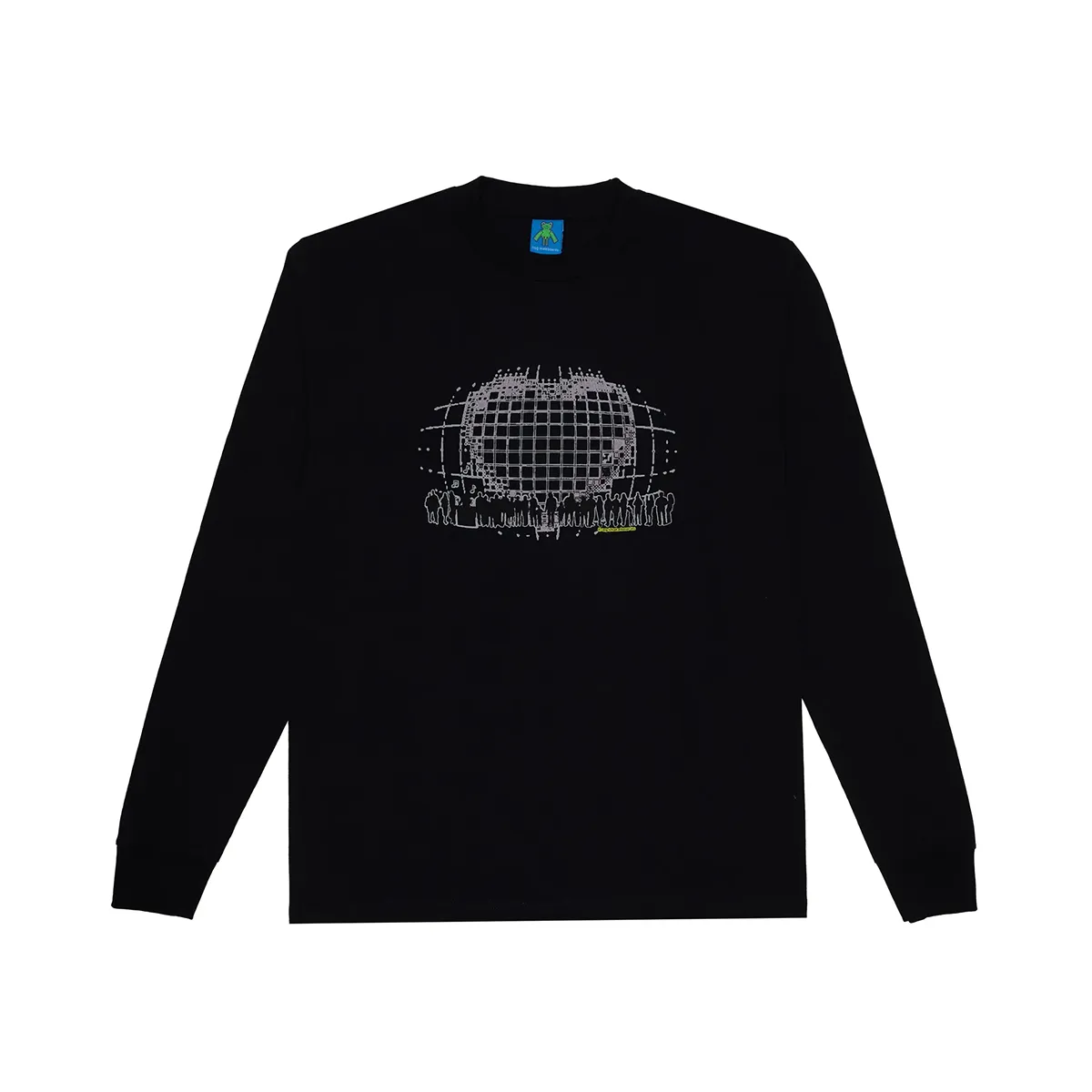 Frog I Love Music Longsleeve Shirt - Black