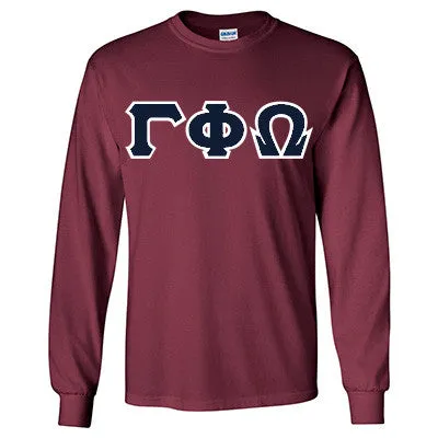 Gamma Phi Omega Long-Sleeve Shirt - G240 - TWILL