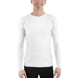 GG - Men's LS T-Shirt with Rash Guard - White