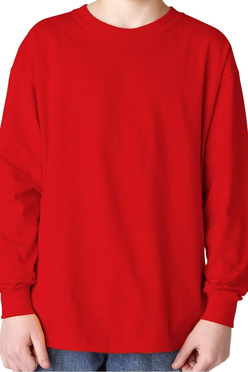 Gildan Youth Long Sleeve Relaxed T-Shirt *Choose Your Color