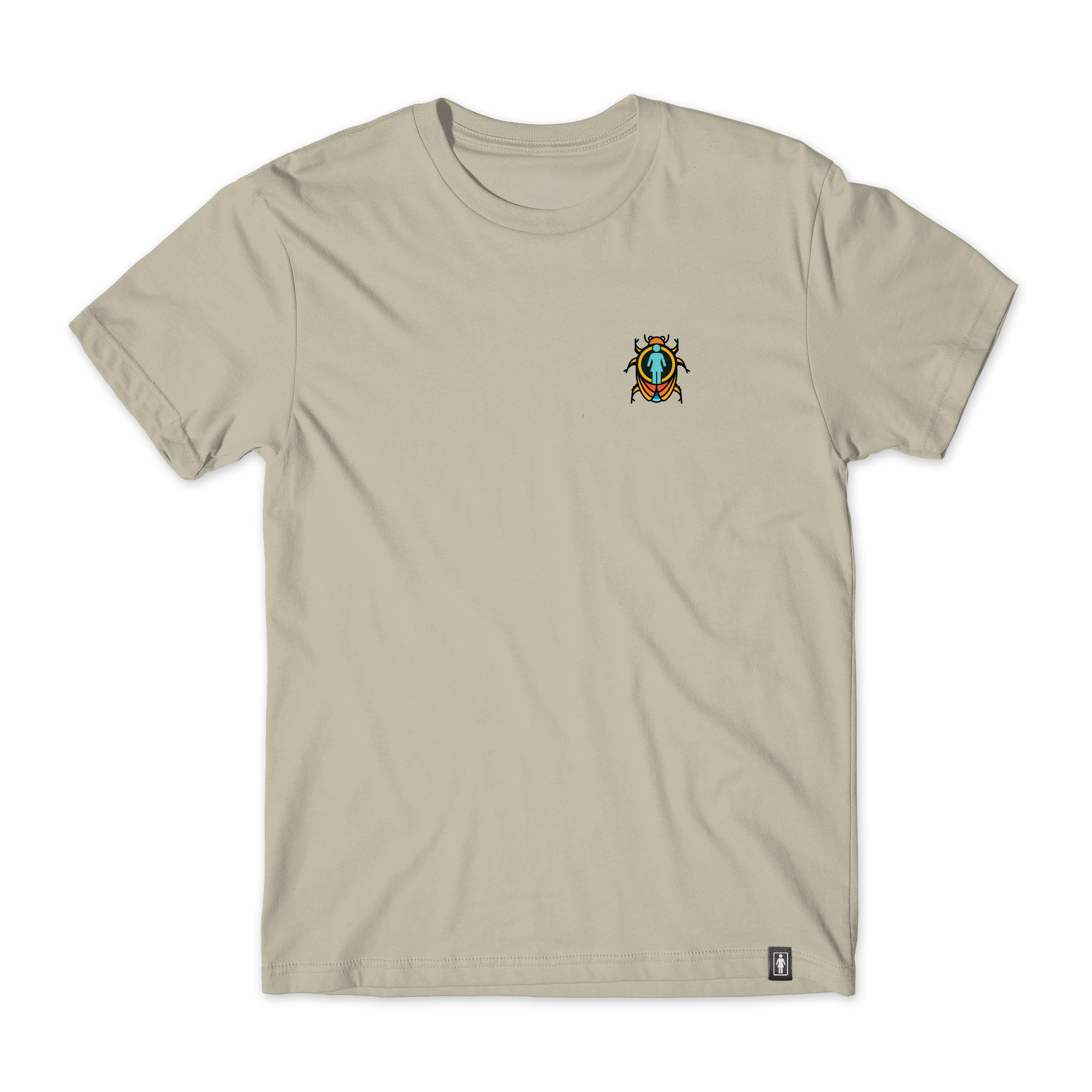 Girl Beetle Boss Tee Sand