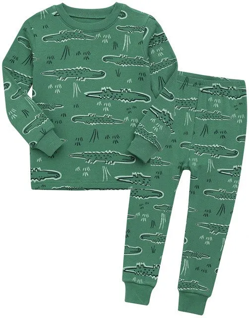 Green Amazon Modal Long Sleeve Pajama