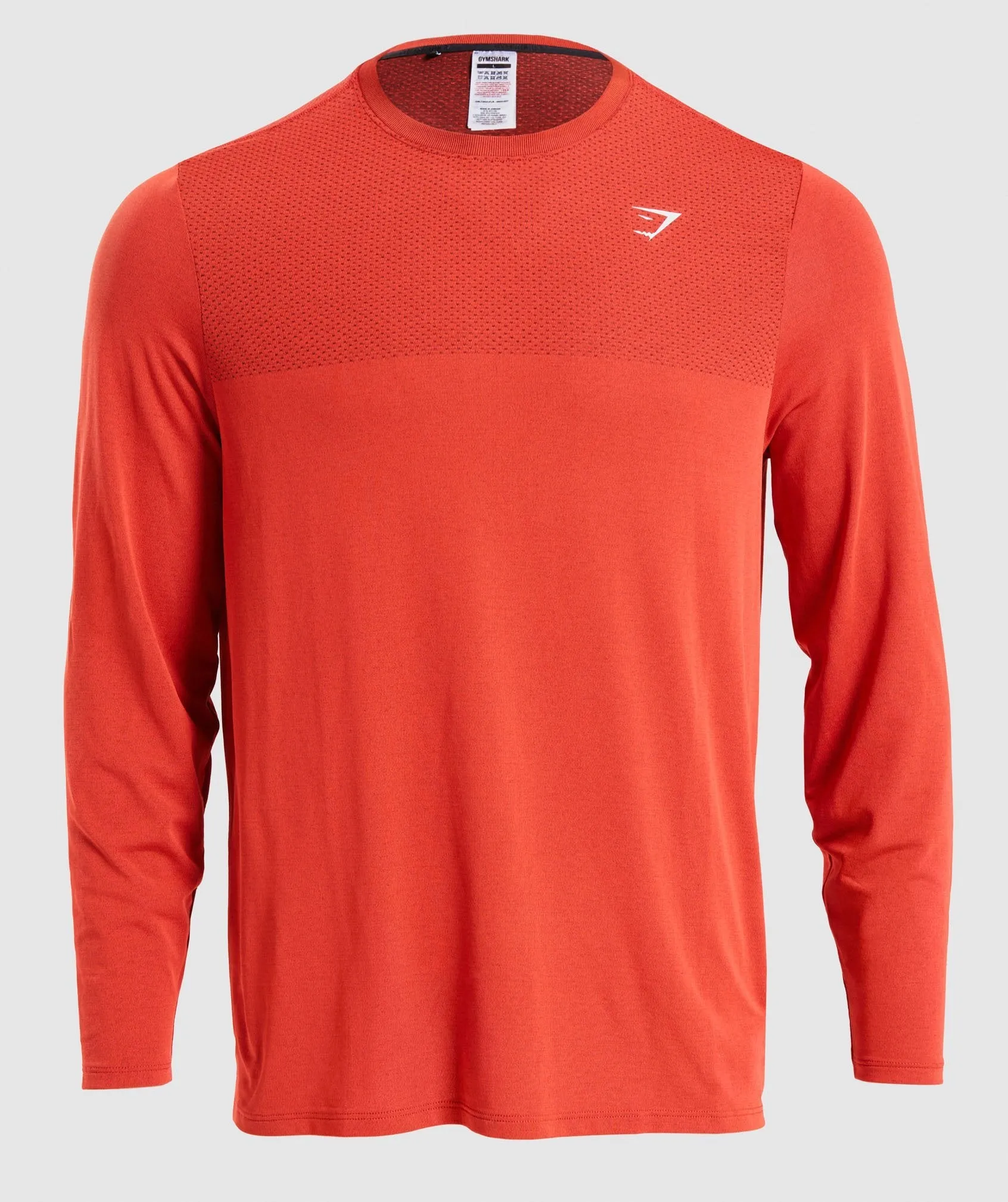 Gymshark Vital Long Sleeve T-Shirt - Red