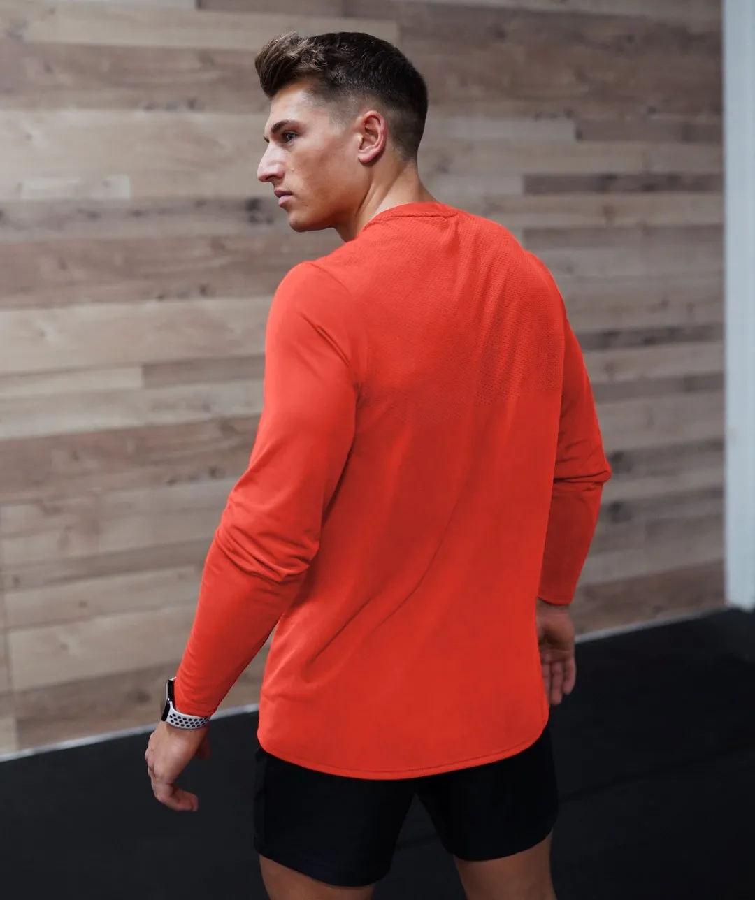 Gymshark Vital Long Sleeve T-Shirt - Red