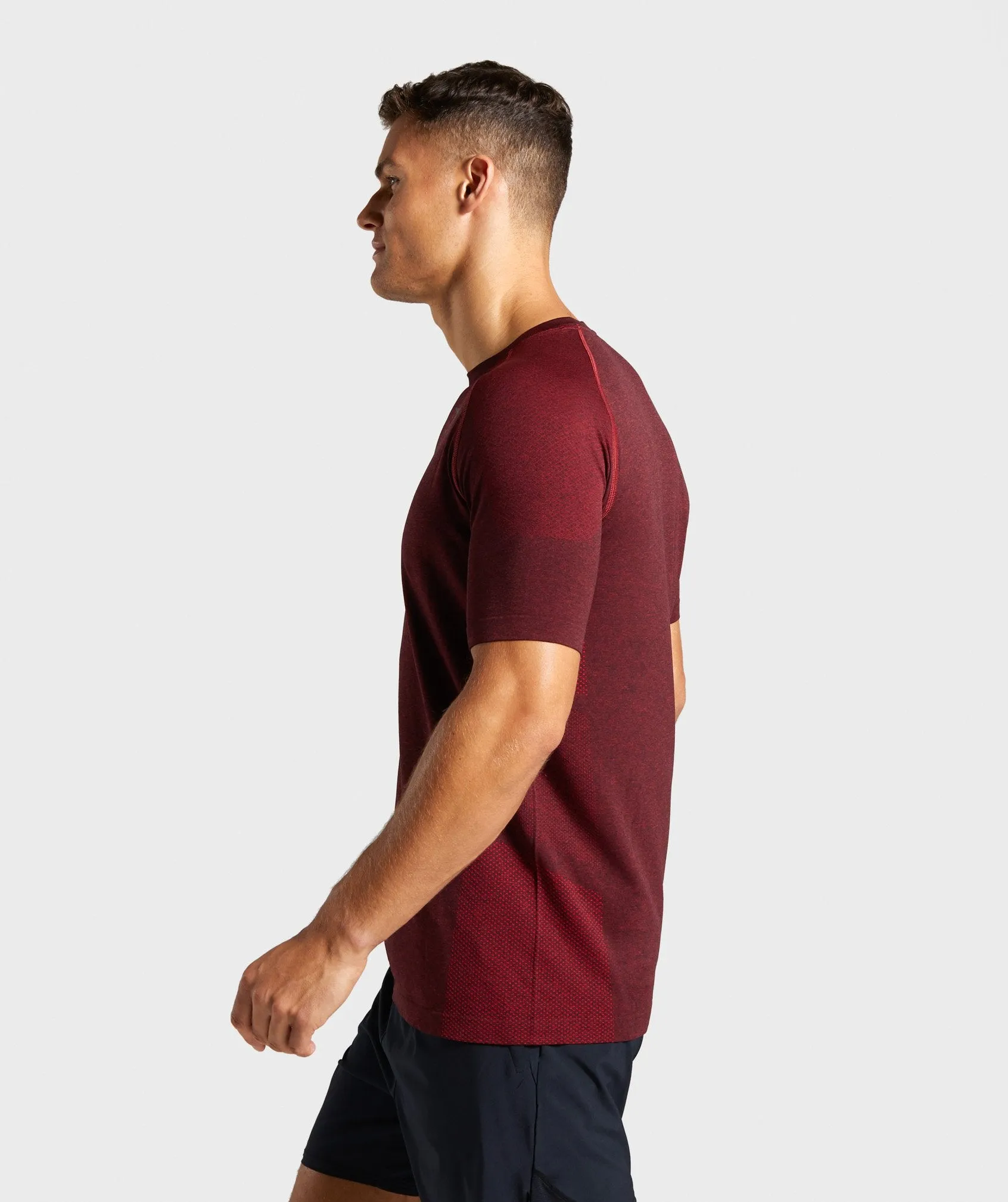 Gymshark Vital Seamless T-Shirt - Red