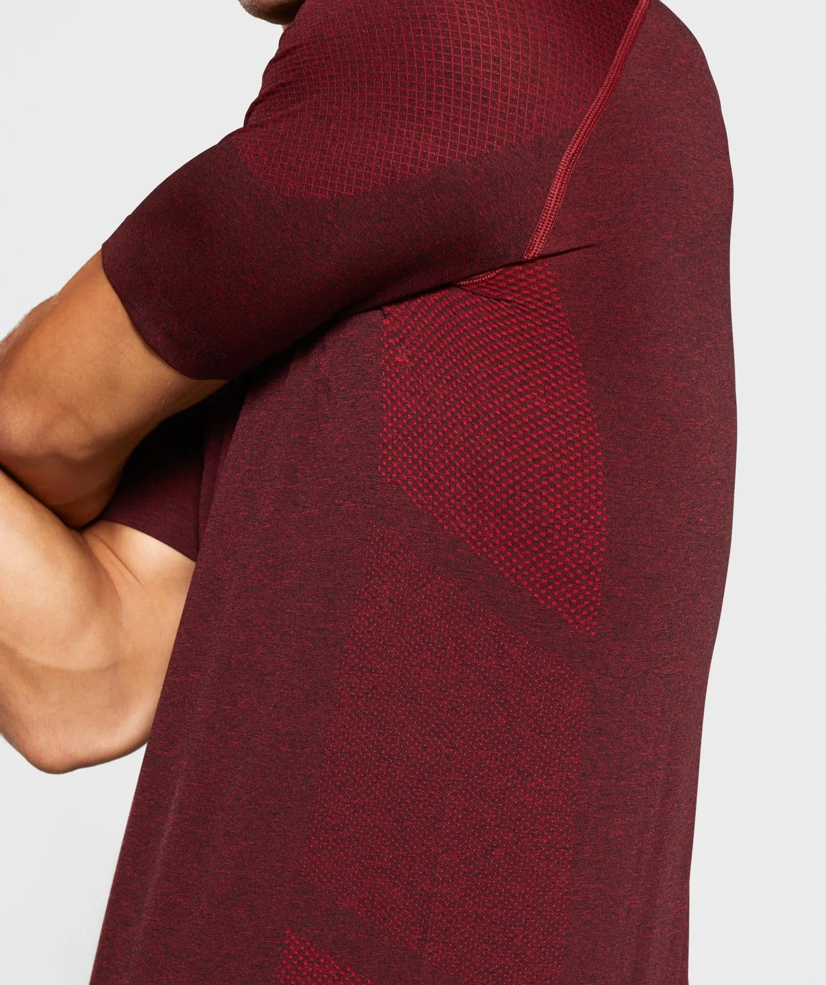 Gymshark Vital Seamless T-Shirt - Red