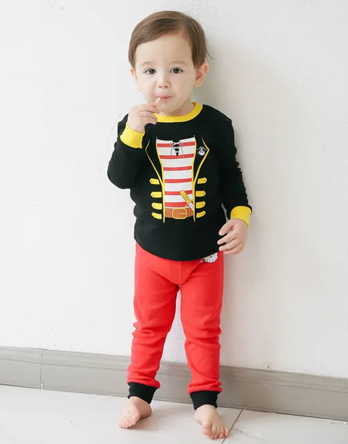 Halloween Pirate Long Sleeve Pajama