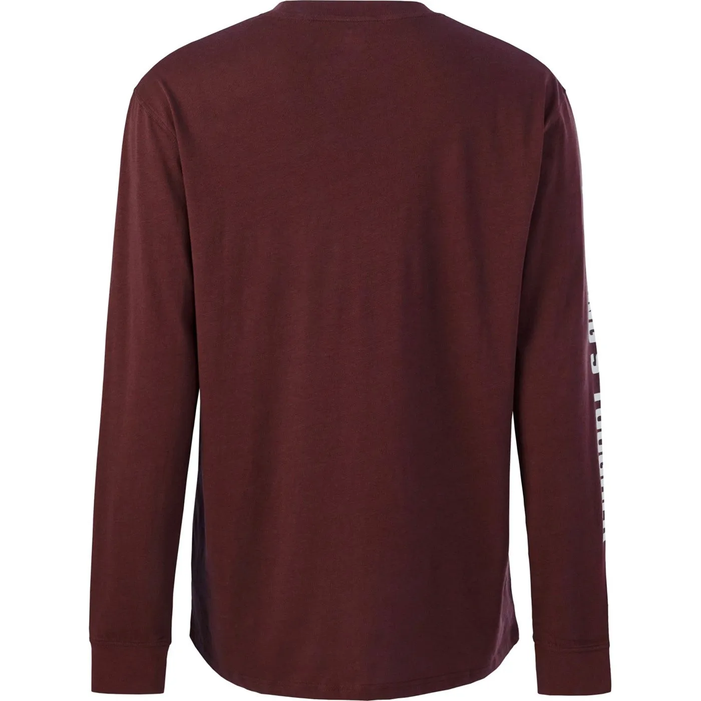 Hard Yakka Heritage Icon Long Sleeve Tee  Burgundy