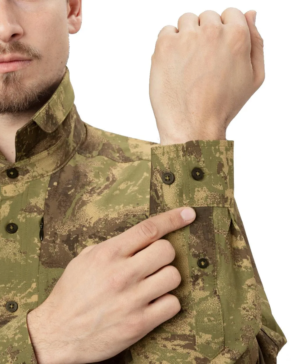 Harkila Deer Stalker Camo Long Sleeve Shirt