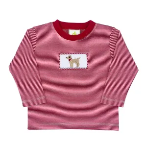 Harry's Labrador Smocked Long-sleeve T-shirt