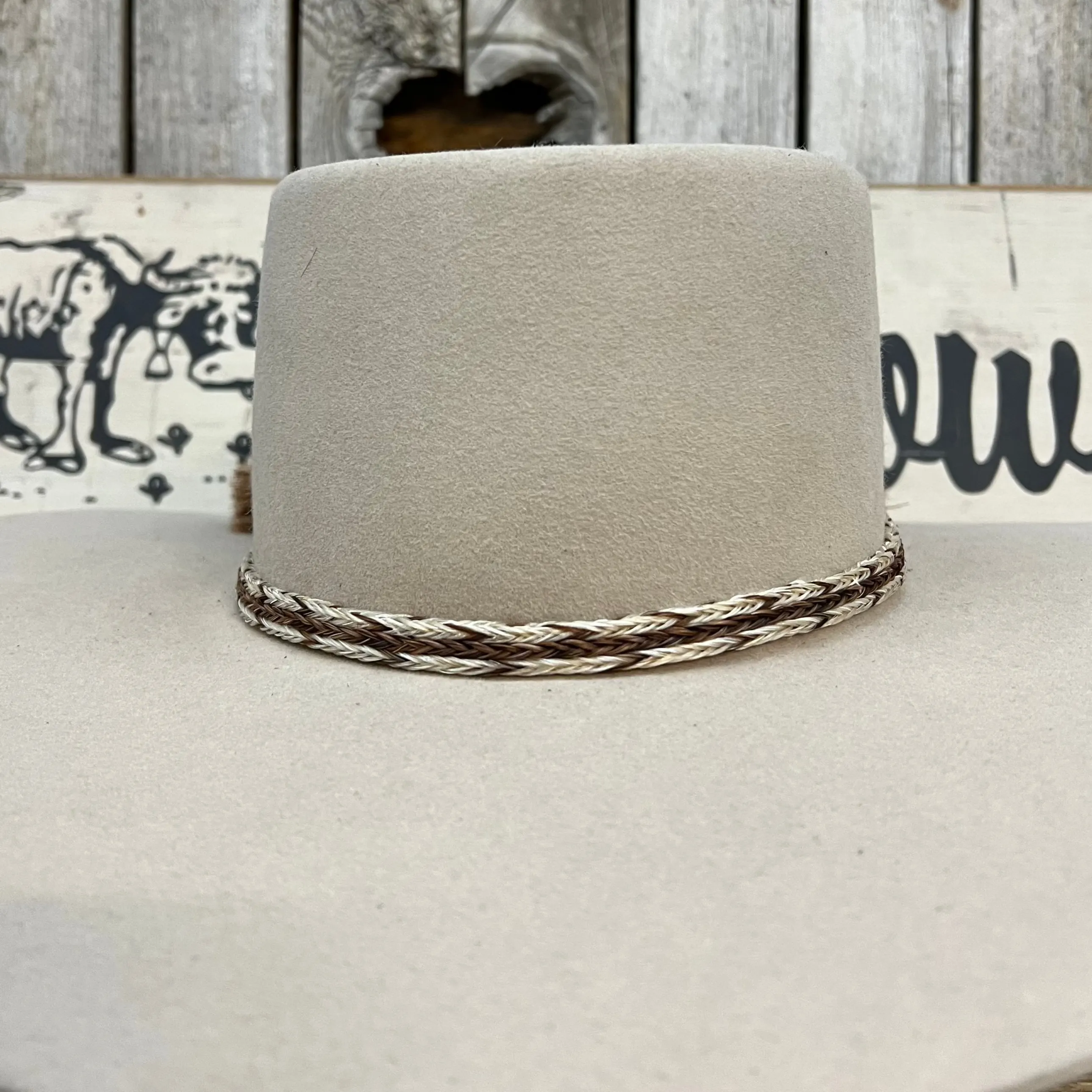 Hat Band | Horsehair 3 strand w/ Knots