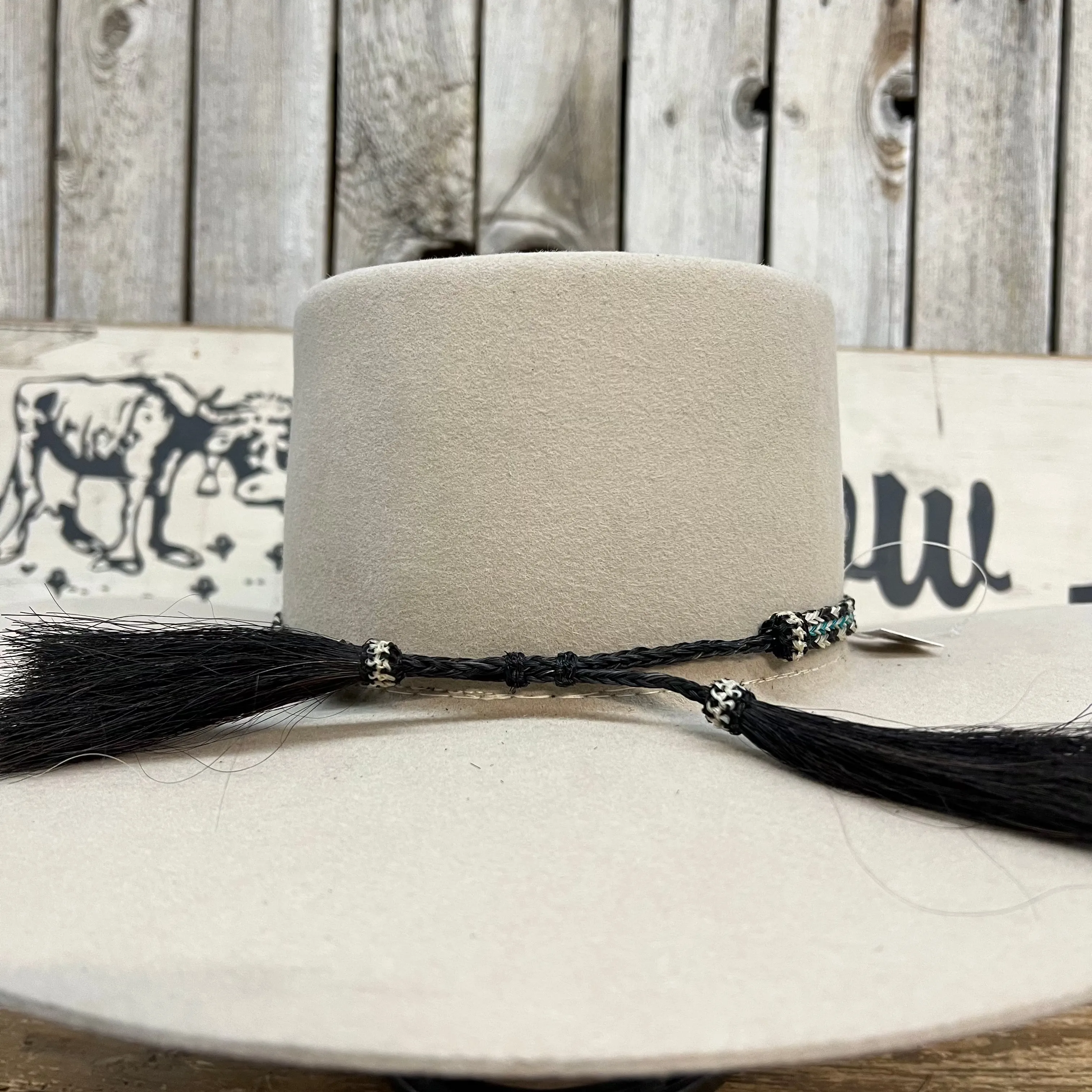 Hat Band | Horsehair 3 strand w/ Knots