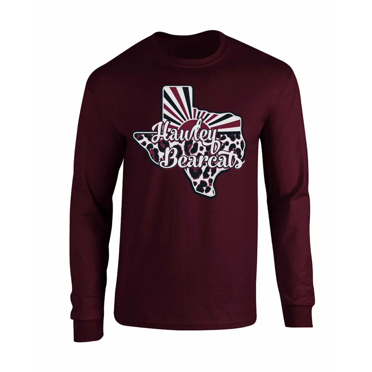 Hawley Bearcats - Texas Sunray Long Sleeve T-Shirt