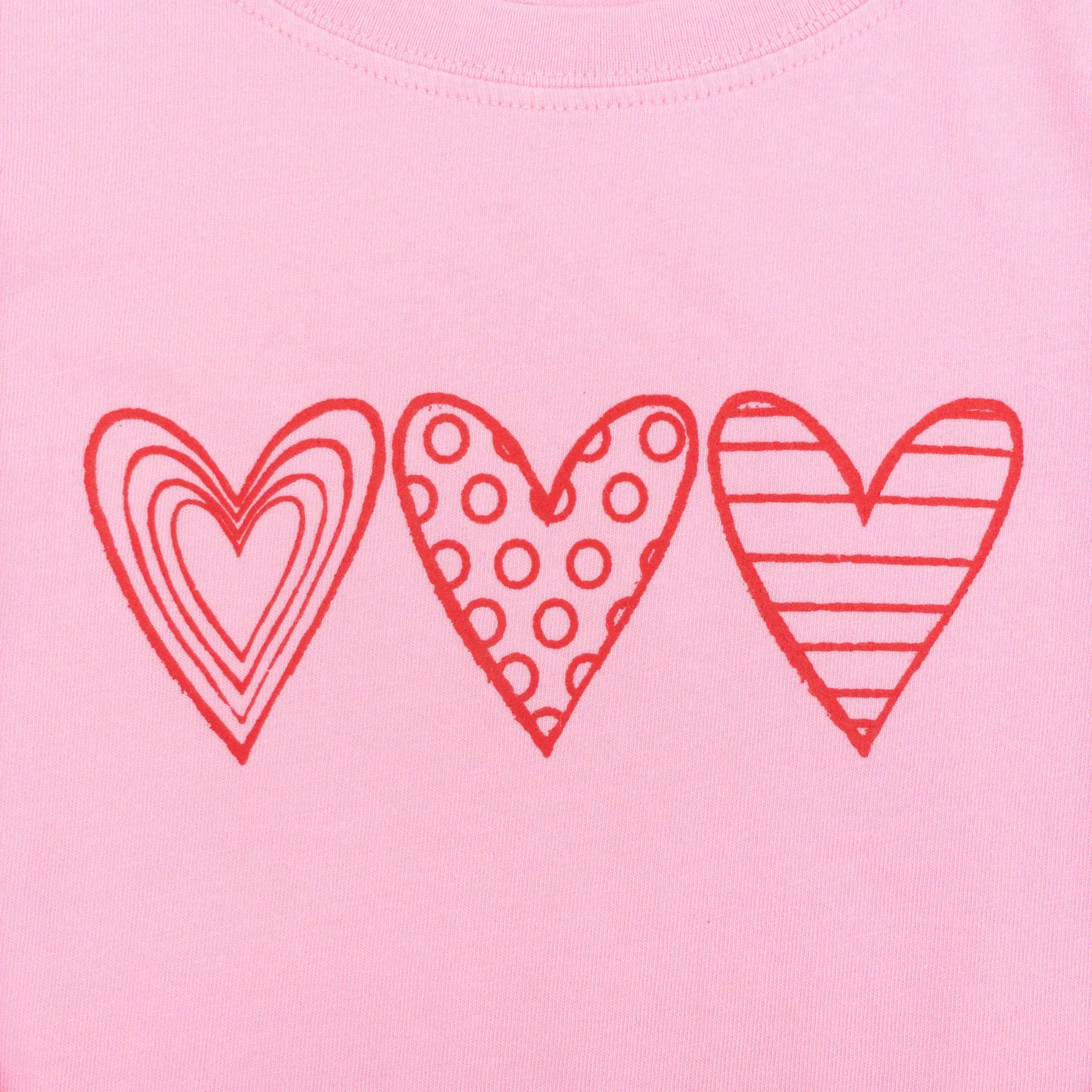 Hearts Trio Long-sleeve T-shirt