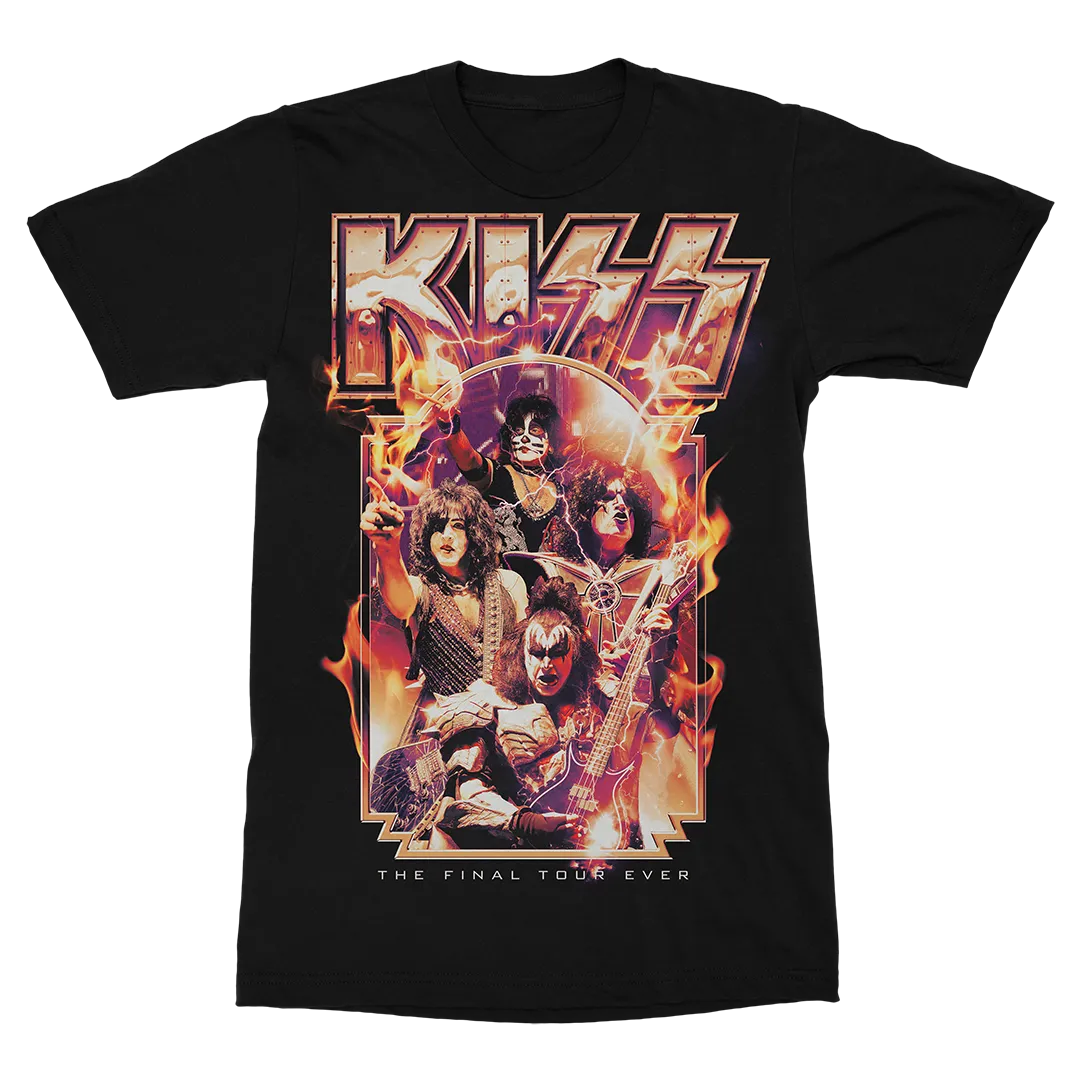 Heaven's On Fire Tour Date T-Shirt