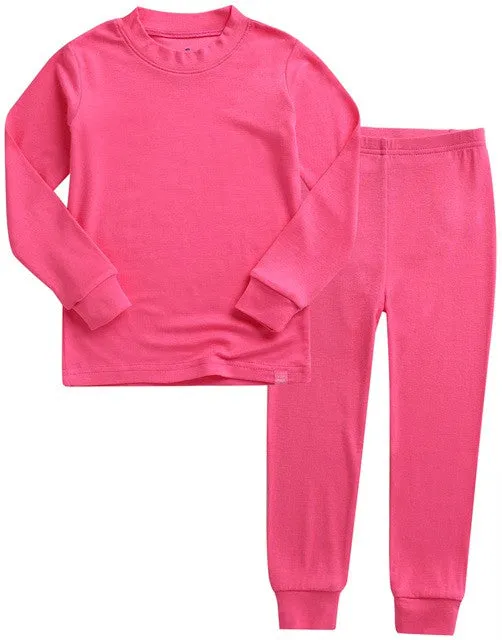 Hot Pink Modal Long Sleeve Pajama