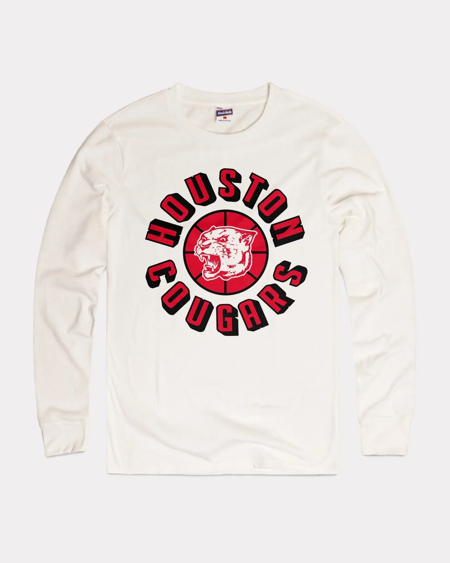 Houston Cougars White Long Sleeve T-Shirt