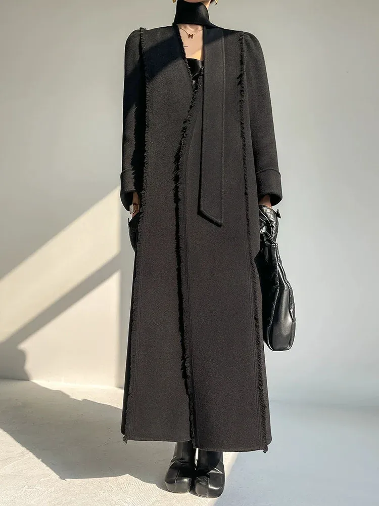 Huanzi handmade double-sided cashmere wool  coat - Mode