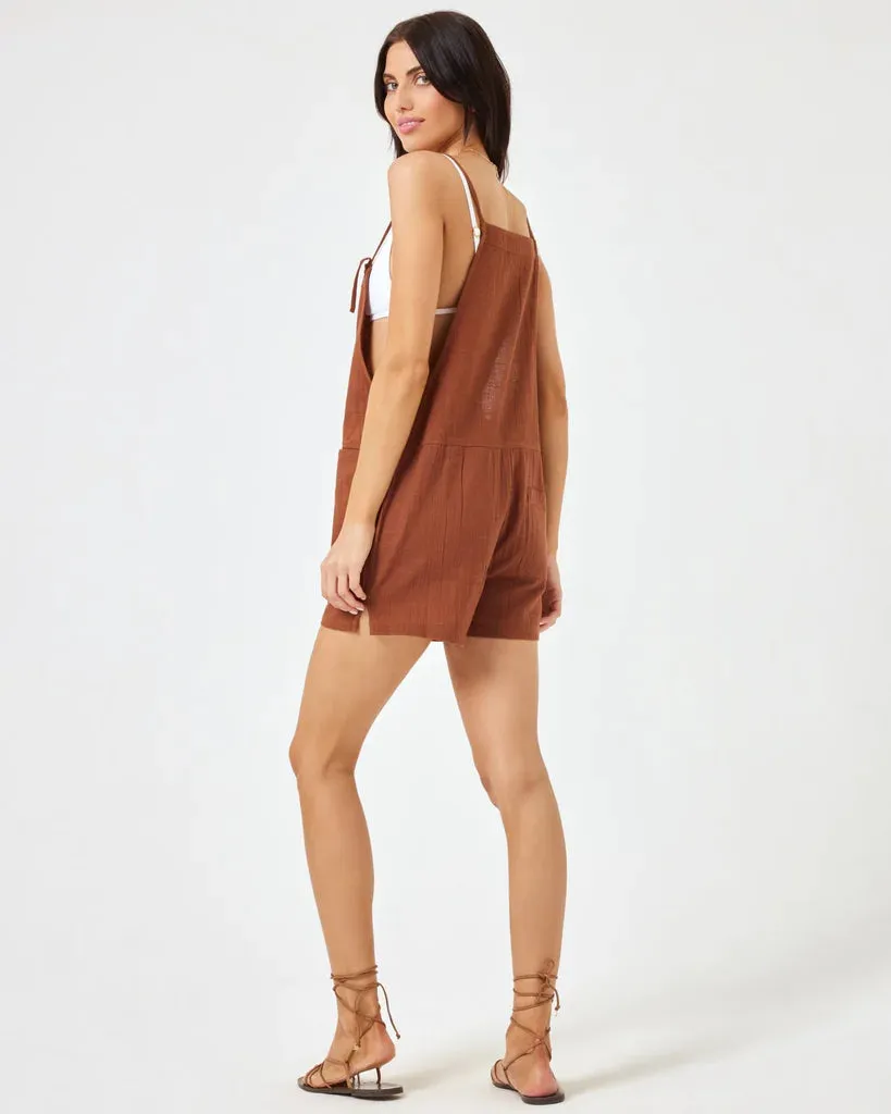 INDY Romper in Coffee