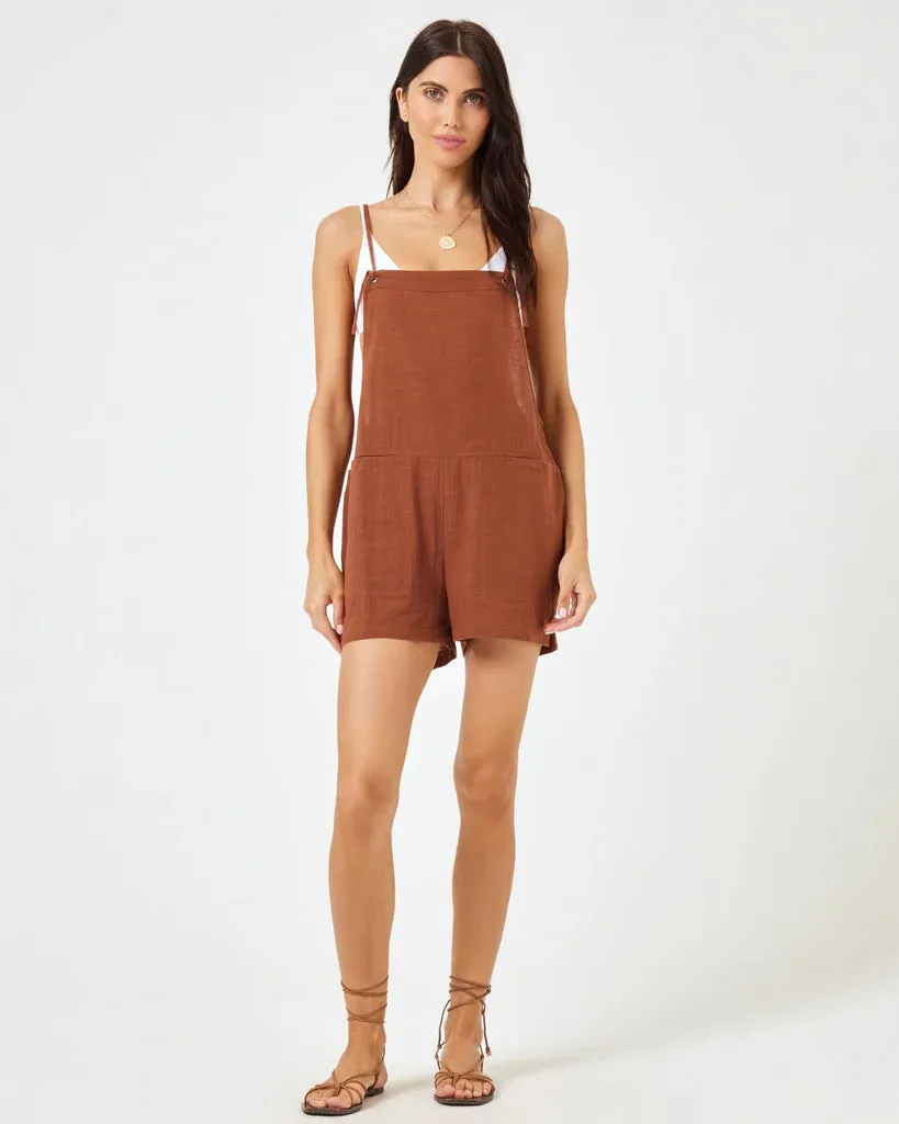 INDY Romper in Coffee