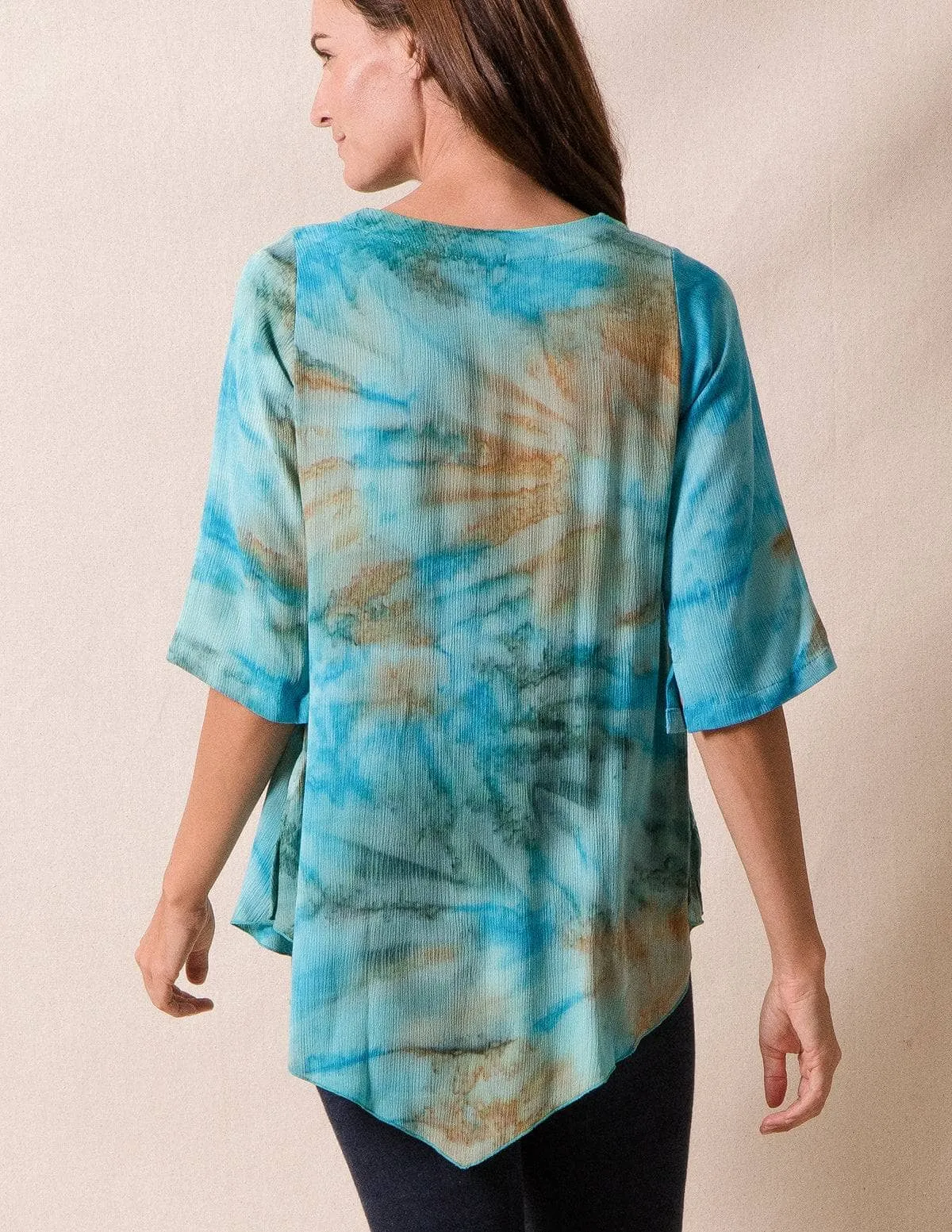 Island Batik Tunic -Multi - Large Only